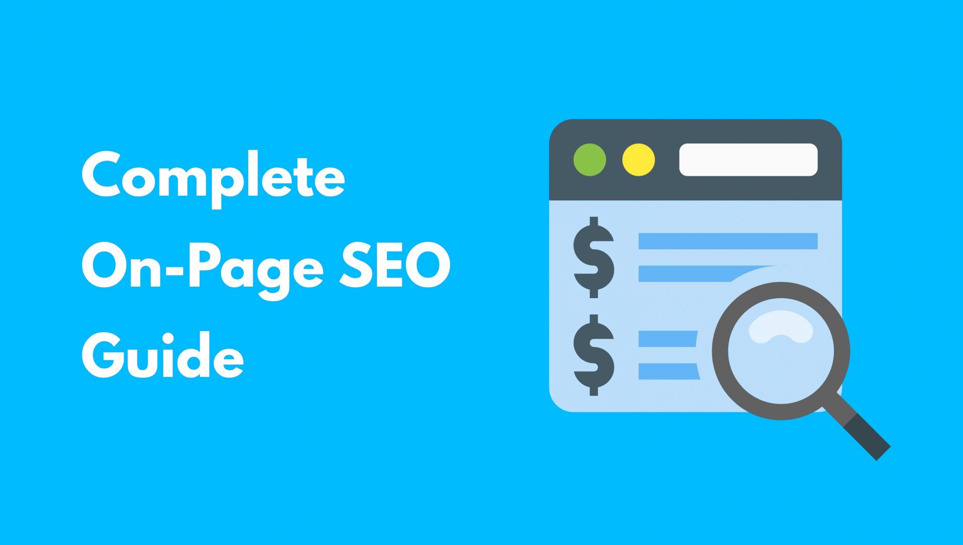 Complete Guide for On Page SEO in 2024, SEO Checklist