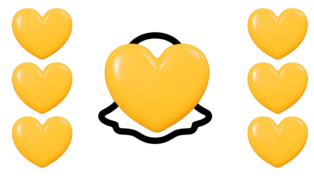 Yellow Heart on Snapchat Meaning