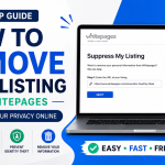 how to remove your listing on whitepages