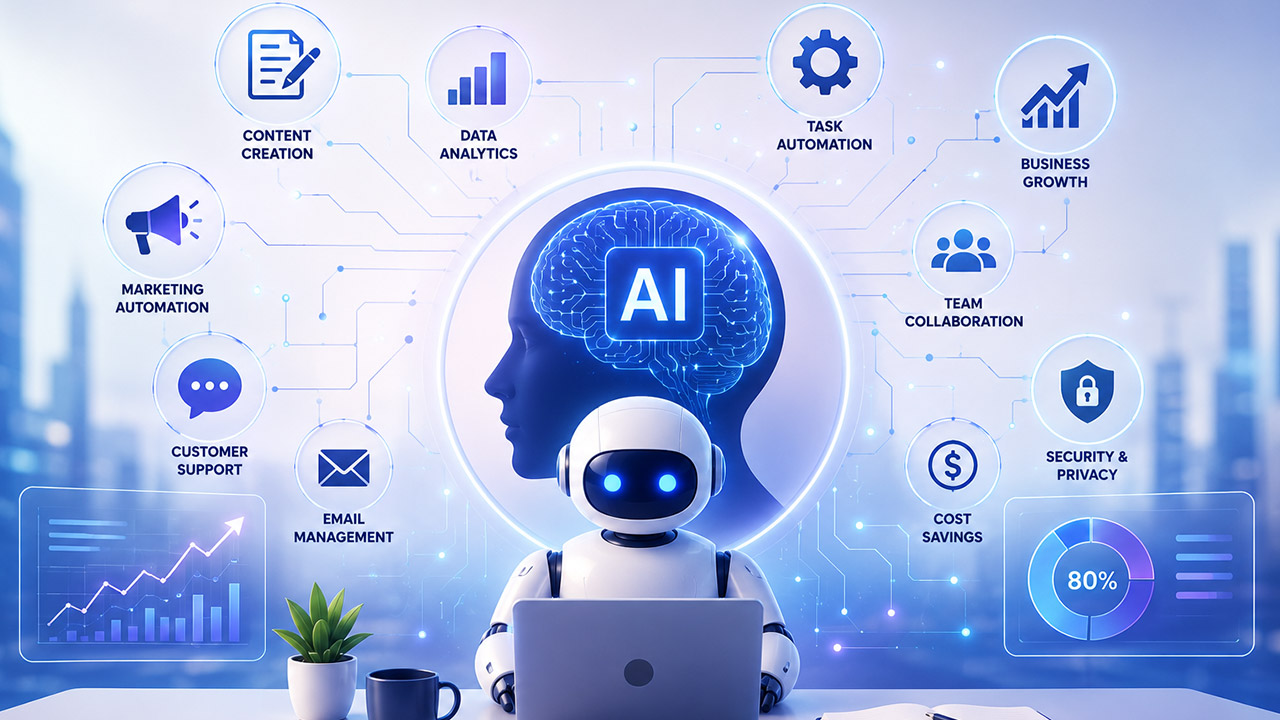Top 50 AI Tools Every Business Should Use in 2026
