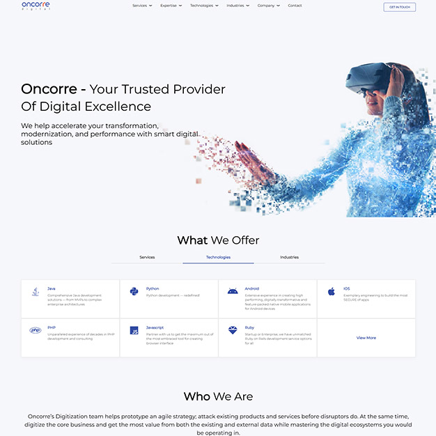 Portfolio Website Design company