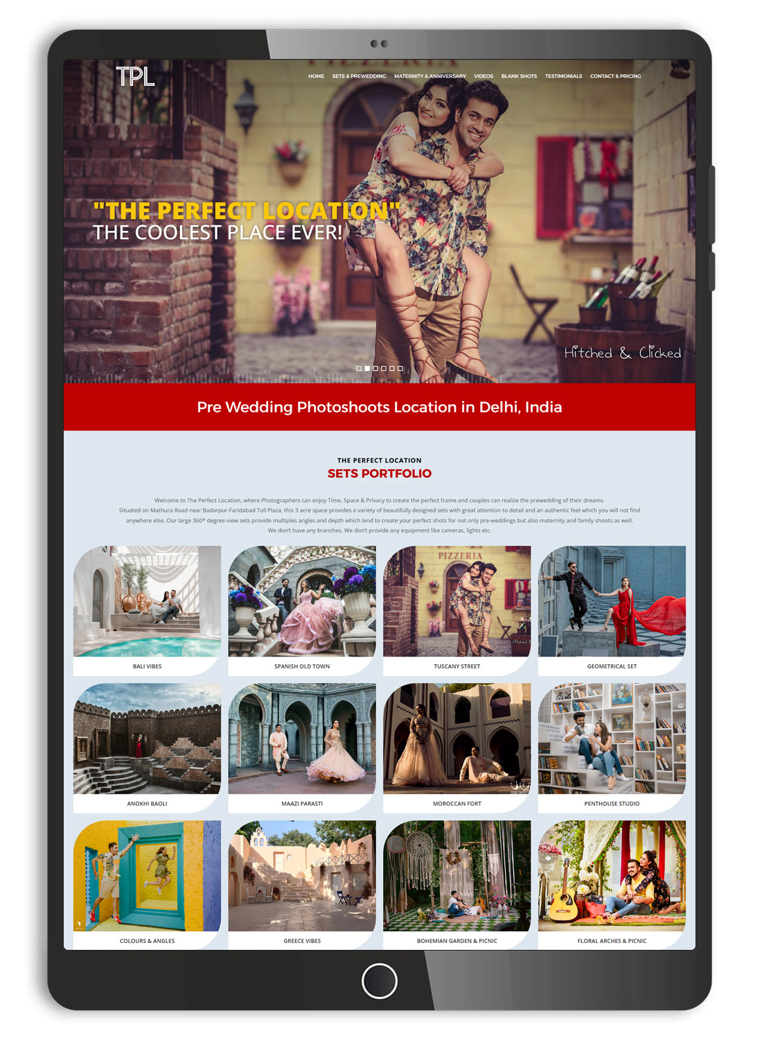 TPL : Outdoor Photo Shoot Location